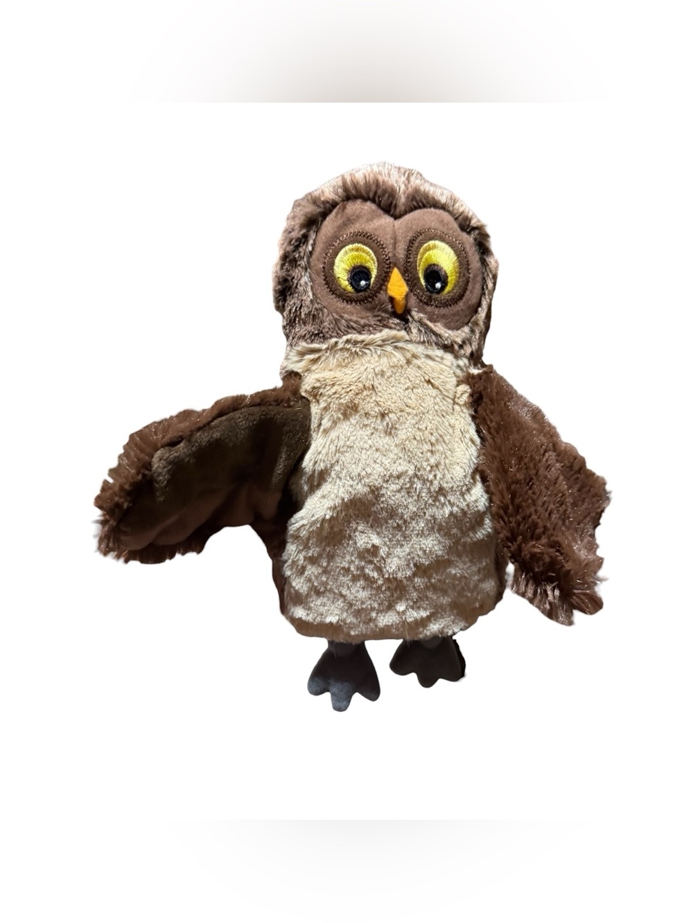 Ikea Vandring Uggla Brown Plush Hand Puppet